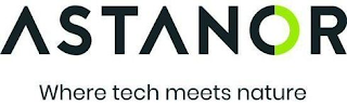 ASTANOR WHERE TECH MEETS NATURE logo