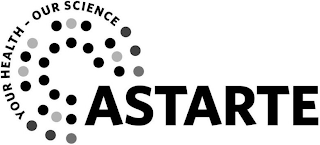 ASTARTE YOUR HEALTH - OUR SCIENCE logo