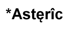 *ASTERÎC logo