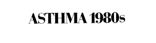 ASTHMA 1980S logo