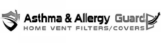 ASTHMA & ALLERGY GUARD HOME VENT FILTERS/COVERS logo