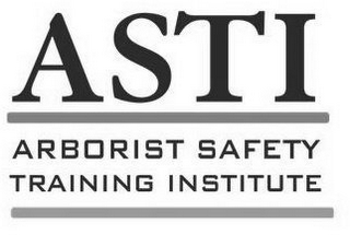 ASTI ARBORIST SAFETY TRAINING INSTITUTE logo