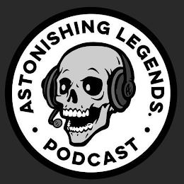 · ASTONISHING LEGENDS. · PODCAST AL logo