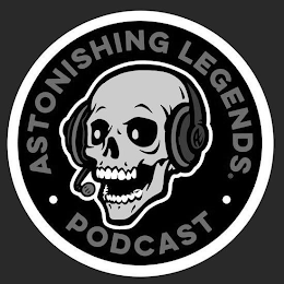 · ASTONISHING LEGENDS. · PODCAST AL logo