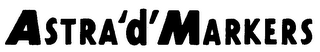 ASTRA 'D' MARKERS logo