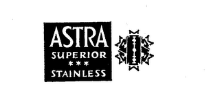ASTRA SUPERIOR STAINLESS logo