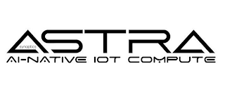 ASTRA SYNAPTICS AI-NATIVE IOT COMPUTE