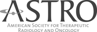 ASTRO AMERICAN SOCIETY FOR THERAPEUTIC RADIOLOGY AND ONCOLOGY logo
