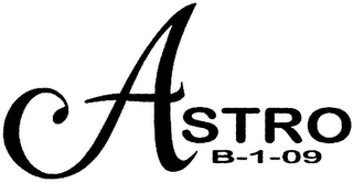 ASTRO B-1-09 logo