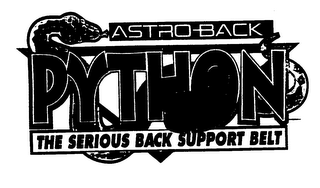 ASTRO-BACK PYTHON THE SERIOUS BACK SUPPORT BELT logo