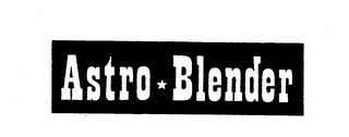 ASTRO BLENDER logo