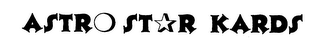 ASTRO STAR KARDS logo