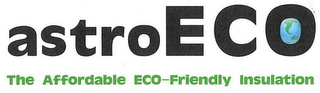 ASTROECO THE AFFORDABLE ECO-FRIENDLY INSULATION logo