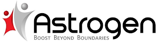 ASTROGEN BOOST BEYOND BOUNDARIES logo