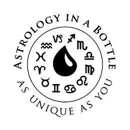 ASTROLOGY IN A BOTTLE AS UNIQUE AS YOU logo