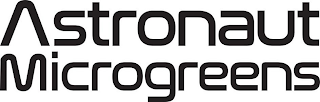 ASTRONAUT MICROGREENS logo