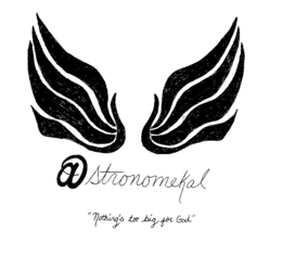 ASTRONOMEKAL "NOTHING'S TOO BIG FOR GOD" logo