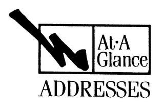 AT-A GLANCE ADDRESSES logo