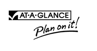 AT-A-GLANCE PLAN ON IT! logo