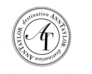 AT ANNTAYLOR. DESTINATION logo