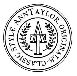 AT ANNTAYLOR. ORIGINALS-CLASSIC STYLE logo