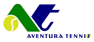 AT AVENTURA TENNIS logo