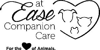 AT EASE COMPANION CARE FOR THE OF ANIMALS. logo