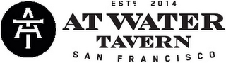 AT ESTD. 2014 AT WATER TAVERN SAN FRANCISCO logo