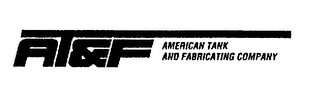 AT-F AMERICAN TANK AND FABRICATING COMPANY logo