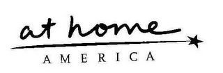 AT HOME AMERICA logo