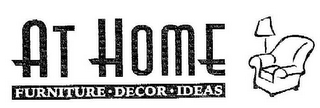 AT HOME FURNITURE DECOR IDEAS logo
