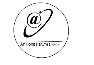 @ AT HOME HEALTH CHECK logo