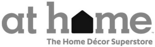 AT HOME THE HOME DÉCOR SUPERSTORE logo