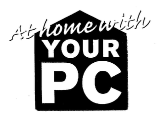 AT HOME WITH YOUR PC logo