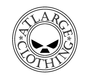 AT LARGE CLOTHING logo