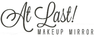 AT LAST! MAKEUP MIRROR logo