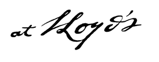 AT LLOYD'S logo