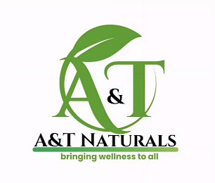 A&T NATURALS BRINGING WELLNESS TO ALL logo