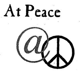 AT PEACE @ logo