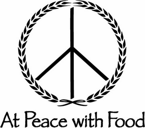 AT PEACE WITH FOOD