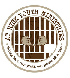 ·AT RISK YOUTH MINISTRIES· TAKING BACK OUR YOUTH ONE PRISON AT A TIME logo