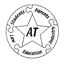 AT STUDENTS PARENTS LAW EDUCATION INDUSTRY logo