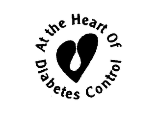 AT THE HEART OF DIABETES CONTROL logo