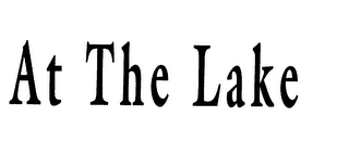 AT THE LAKE logo