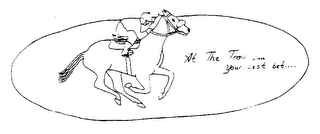 "AT THE TRACK" YOUR BEST BET... logo