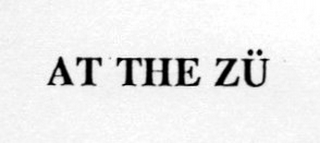 AT THE ZU logo