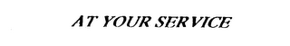 AT YOUR SERVICE logo