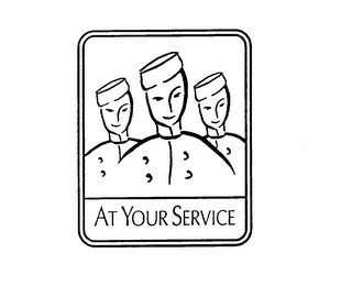 AT YOUR SERVICE logo