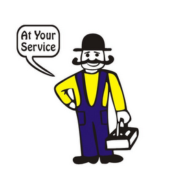 AT YOUR SERVICE logo