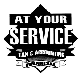 AT YOUR SERVICE TAX & ACCOUNTING FINANCIAL logo